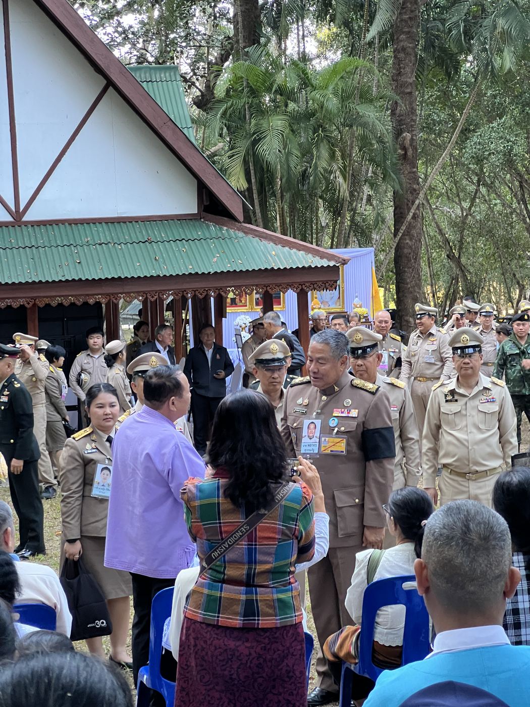 พิธีการตรวจเยี่ยมผู้บริหาร
