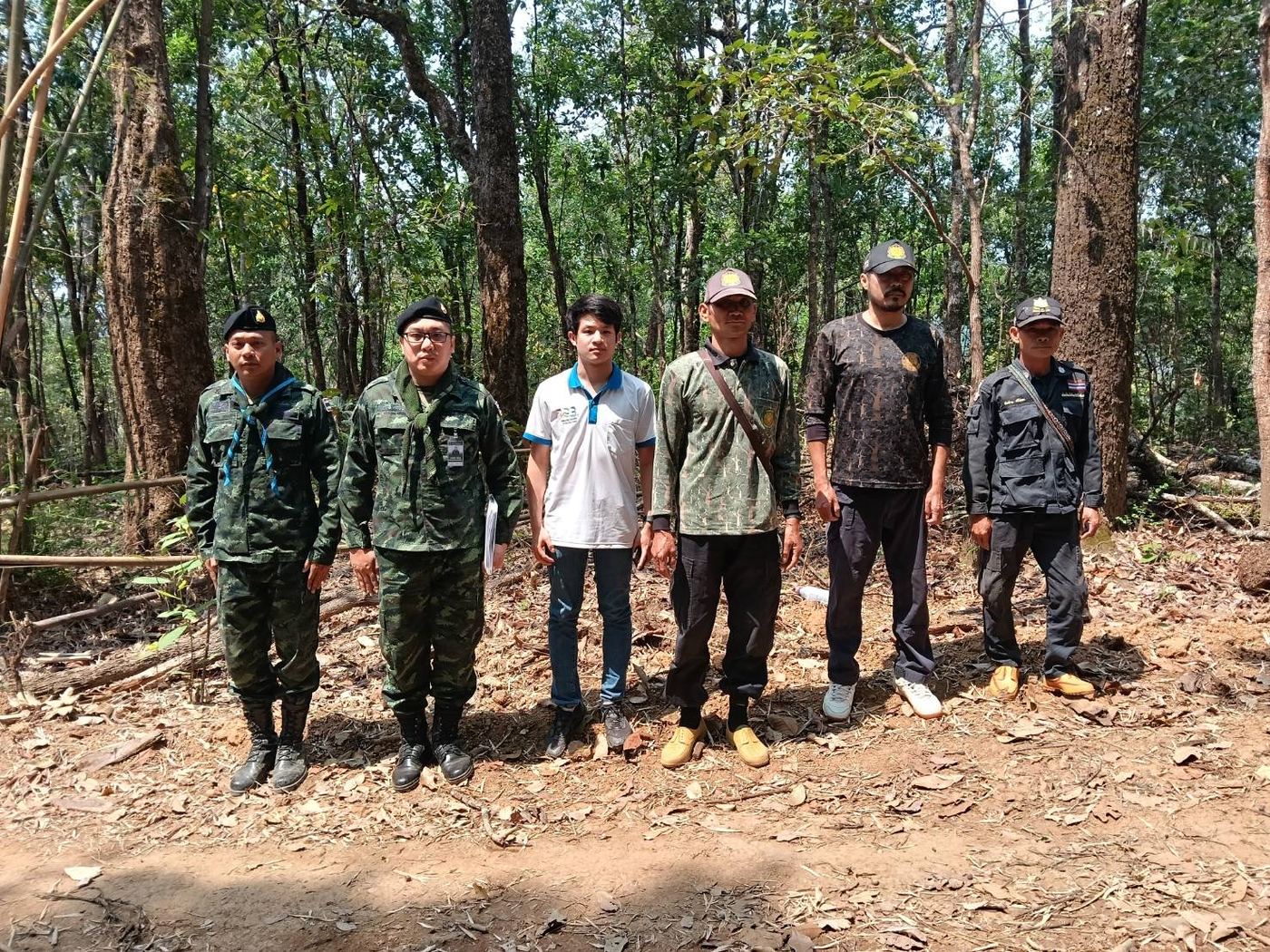 คณะทำงานสำรวจพื้นที่ป่า